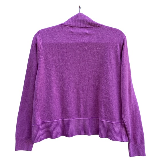 Sag Harbor Vintage Pink Cardigan w/ Flower Brooch Cozy Y2K Coquette Cottagecore - Picture 5 of 8